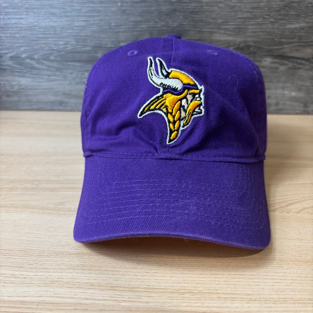 Minnesota Vikings Hat Cap Strap Back Purple Reebok Adjustable Mens